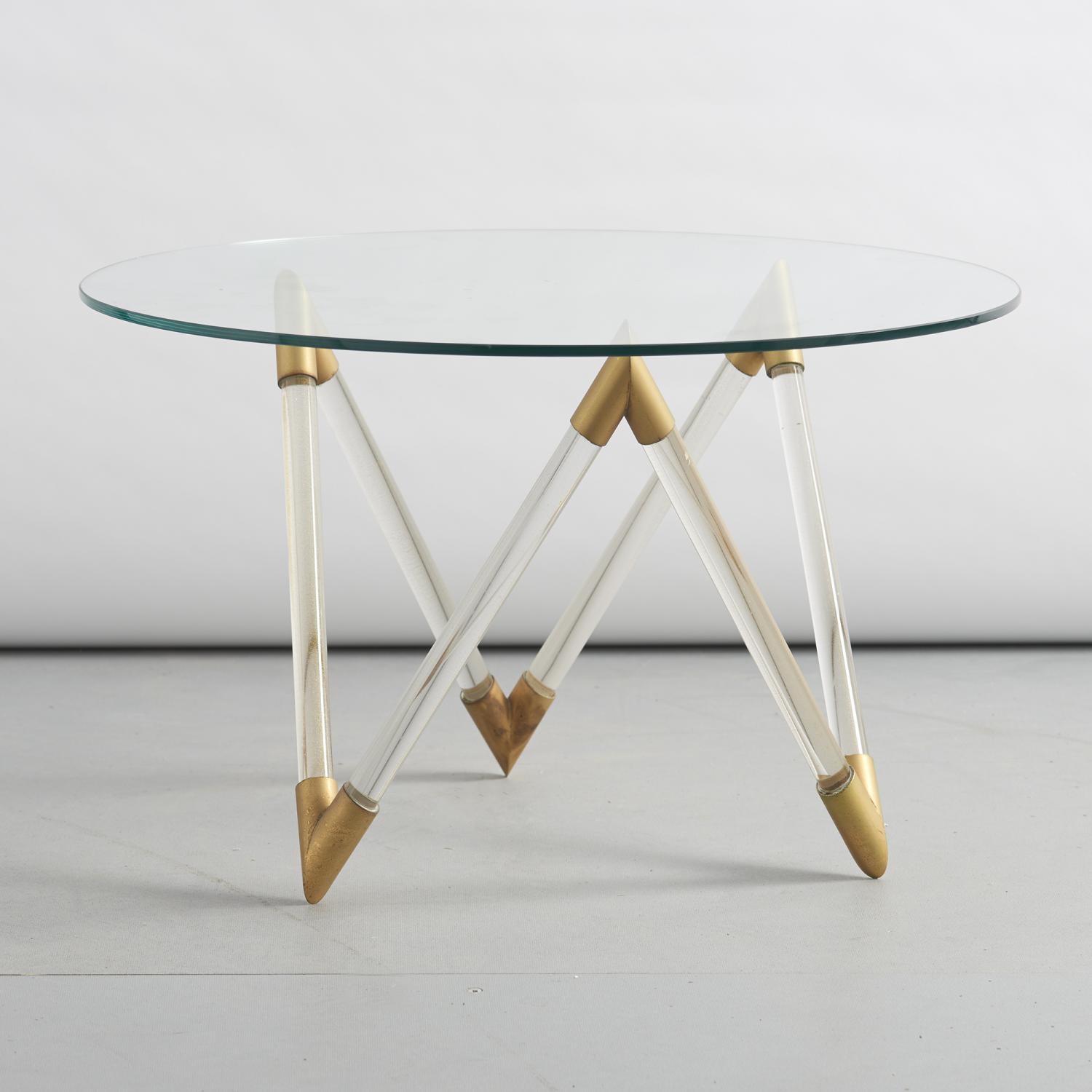 Seguso glass coffee table