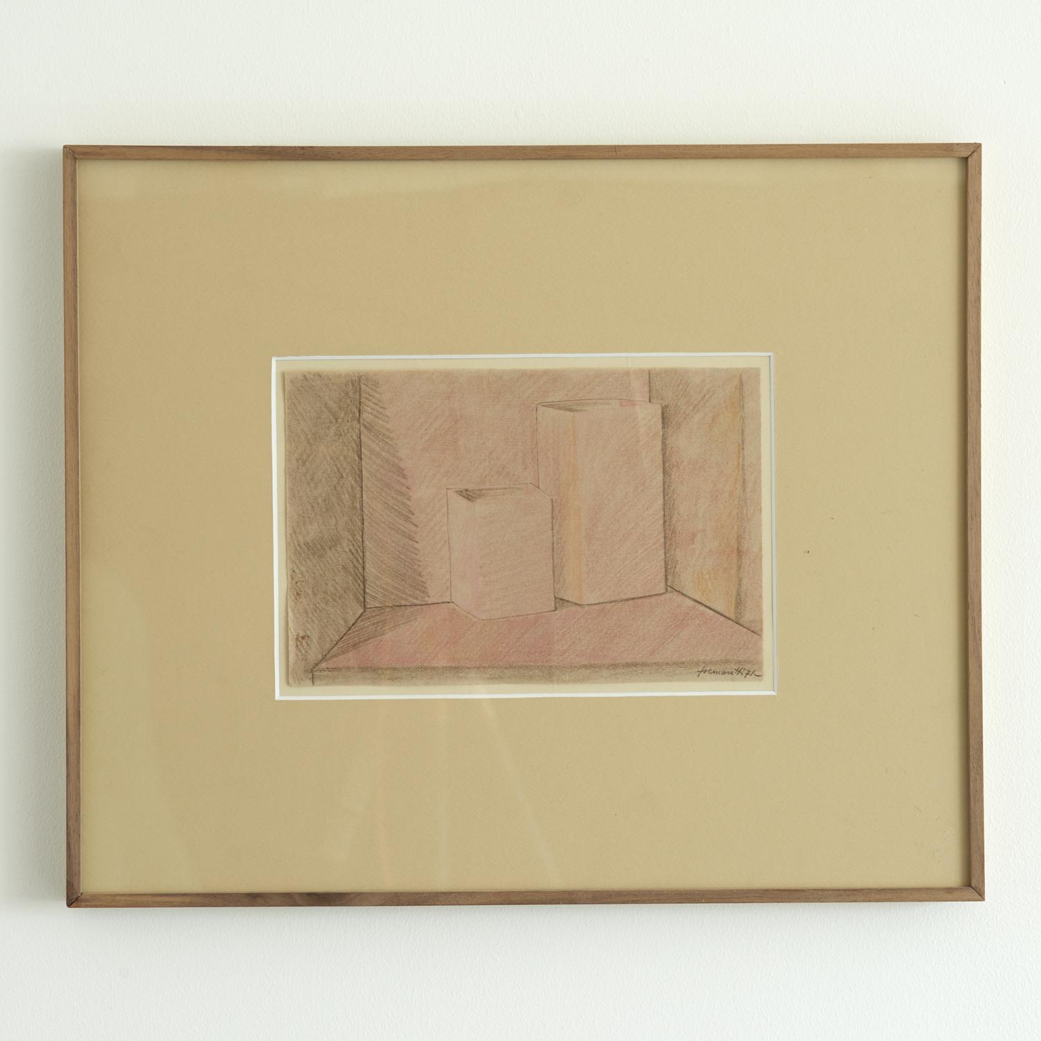 Piero Fornasetti cubist period
