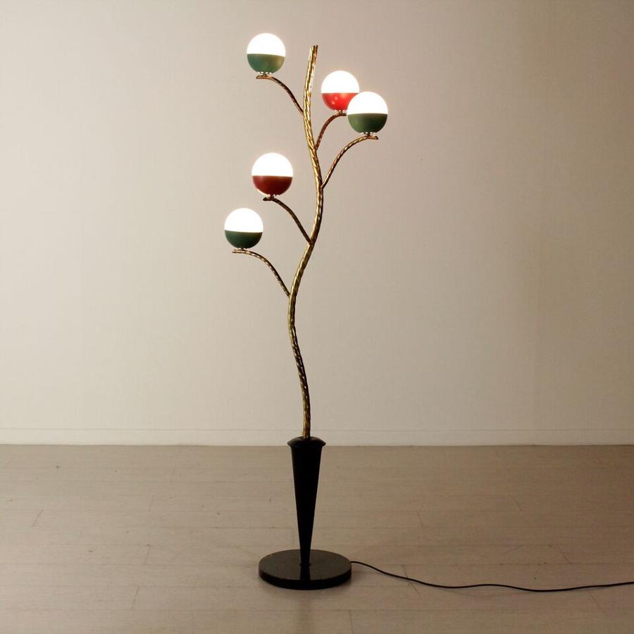 Angelo Lelli "Tree" standing lamp