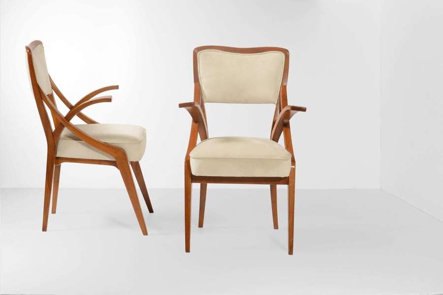 Guglielmo Ulrich pair of chairs