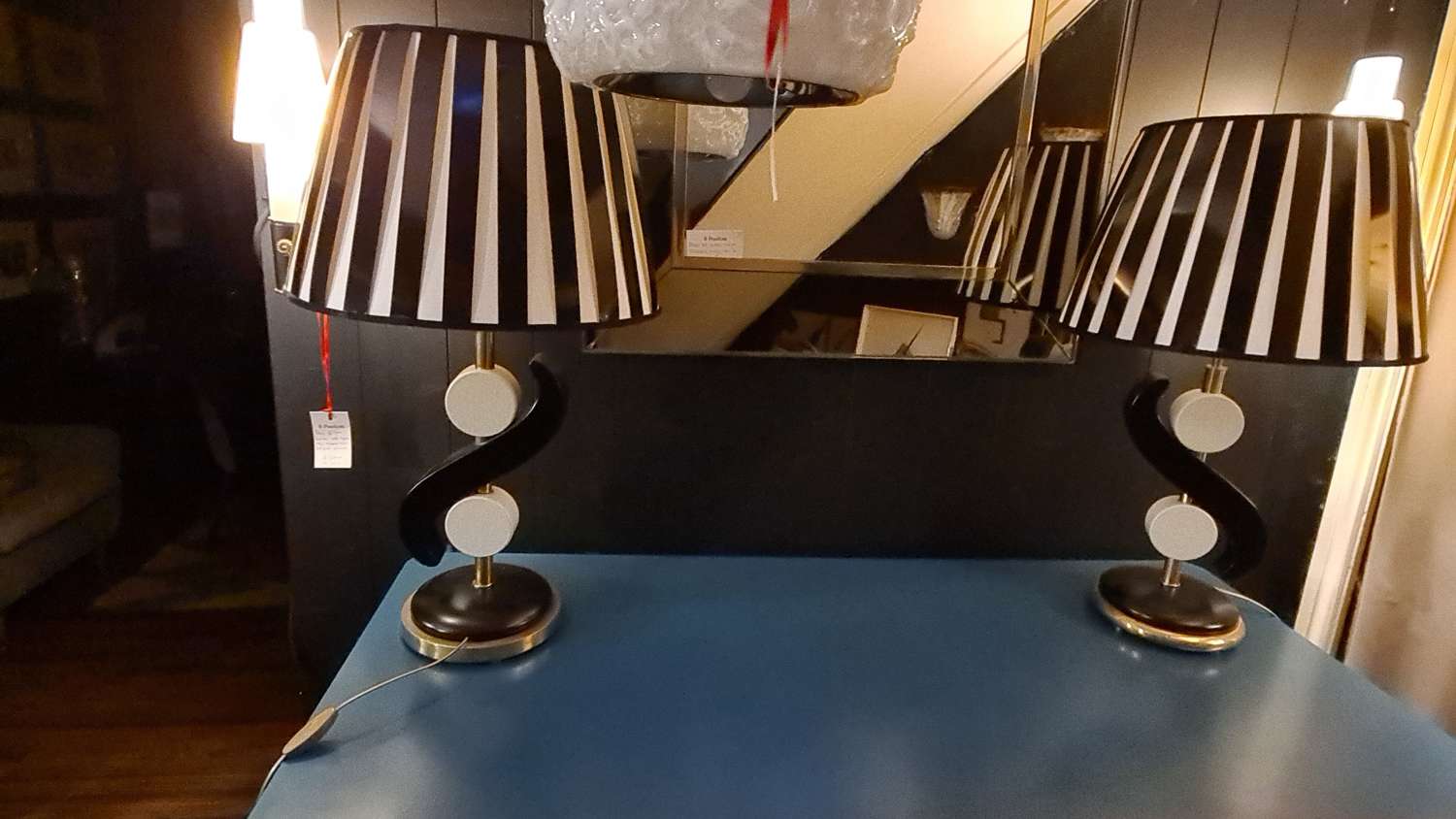 Pair of Majestic table lamps