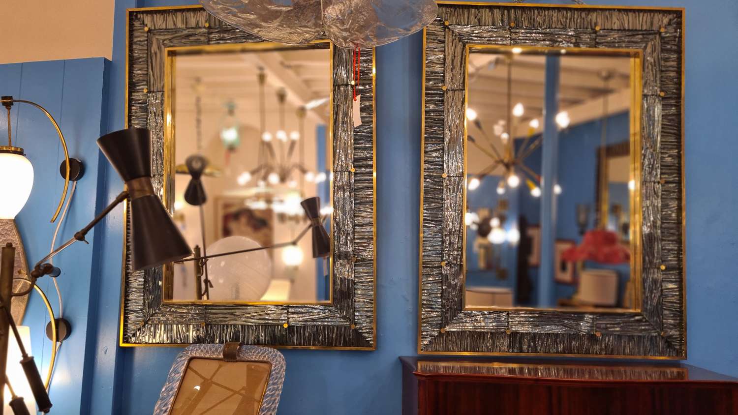 A somptous Murano mirror