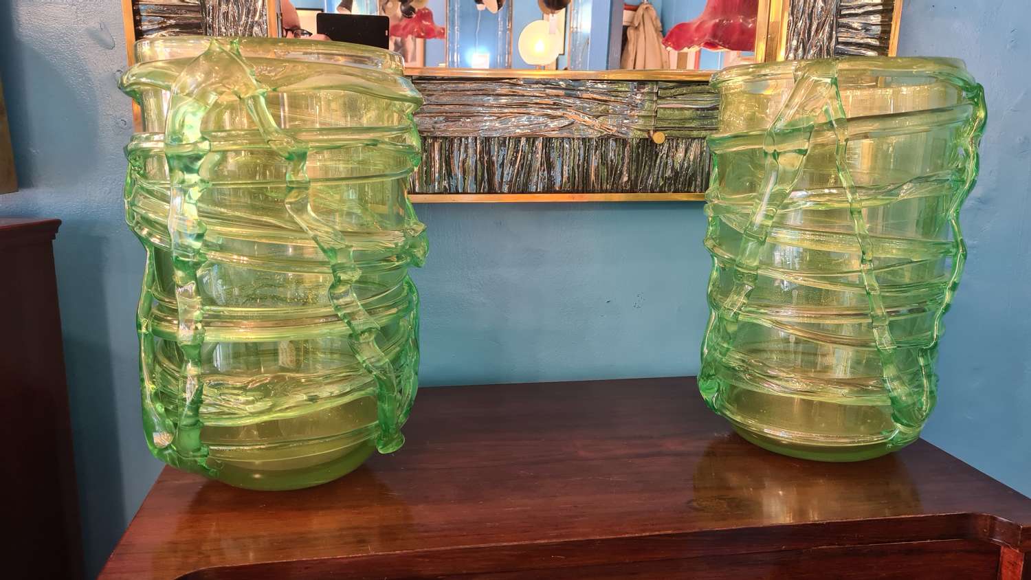 Pair of Gino Cenedese vases