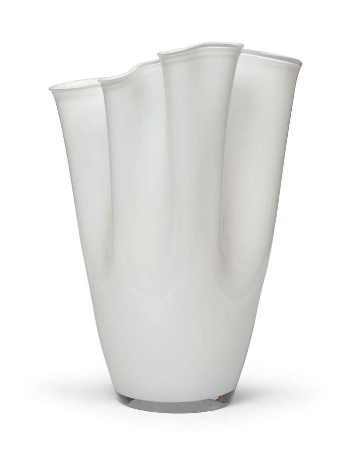 Handkerchief vase by Fulvio Bianconi for Venini
